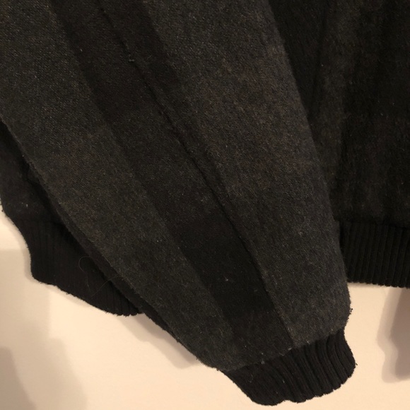 Plaid Penguin Bomber Wool jacket - Picture 3 of 4